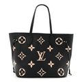 Empreinte Monogram Giant Neverfull MM Black Beige