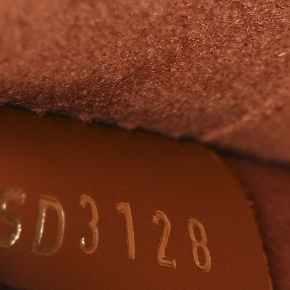 Monogram Flower Tote Caramel