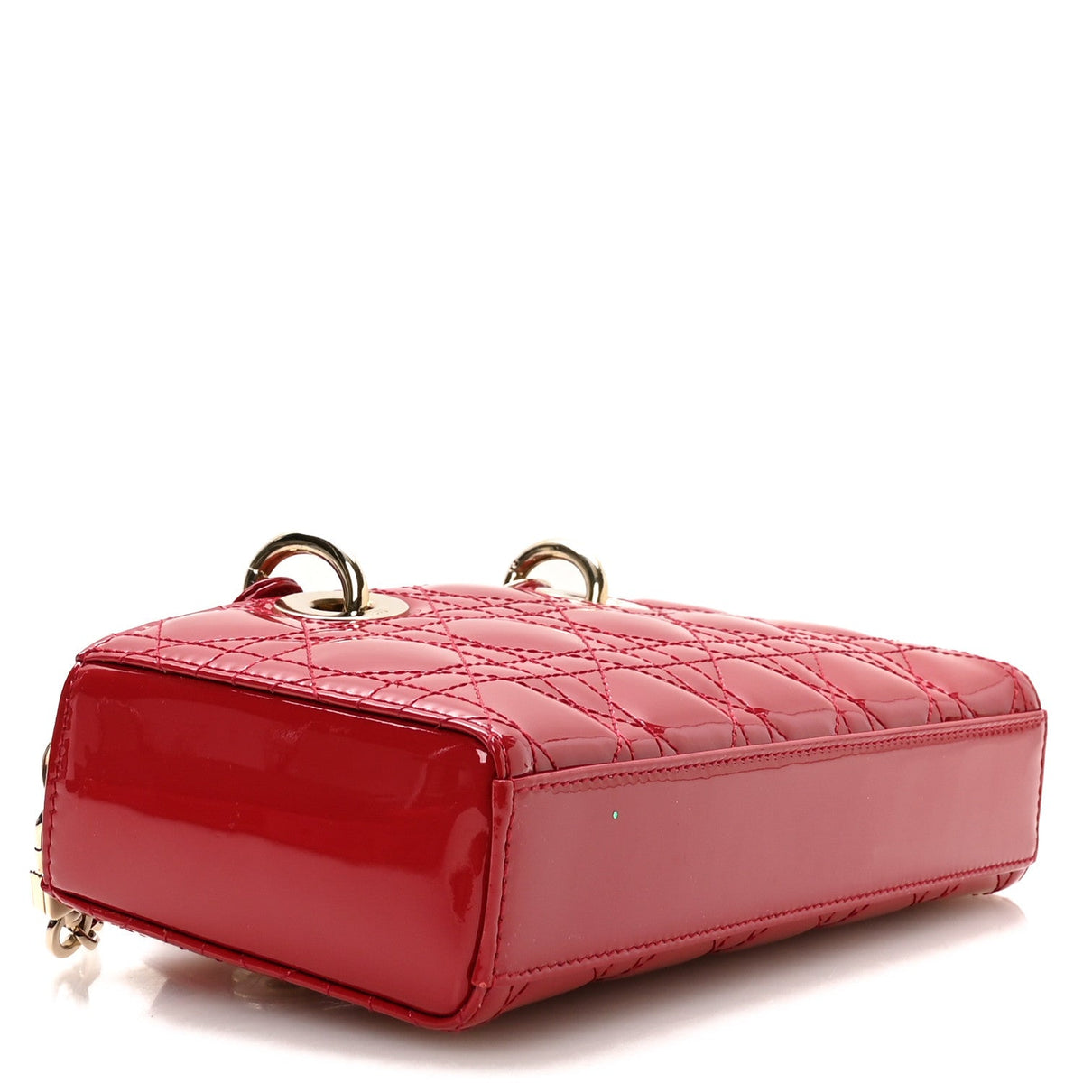 Patent Cannage Small Lady D-Joy Red