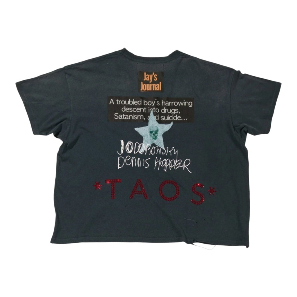 Paly Hollywood Ask Alice Tee Vintage Black