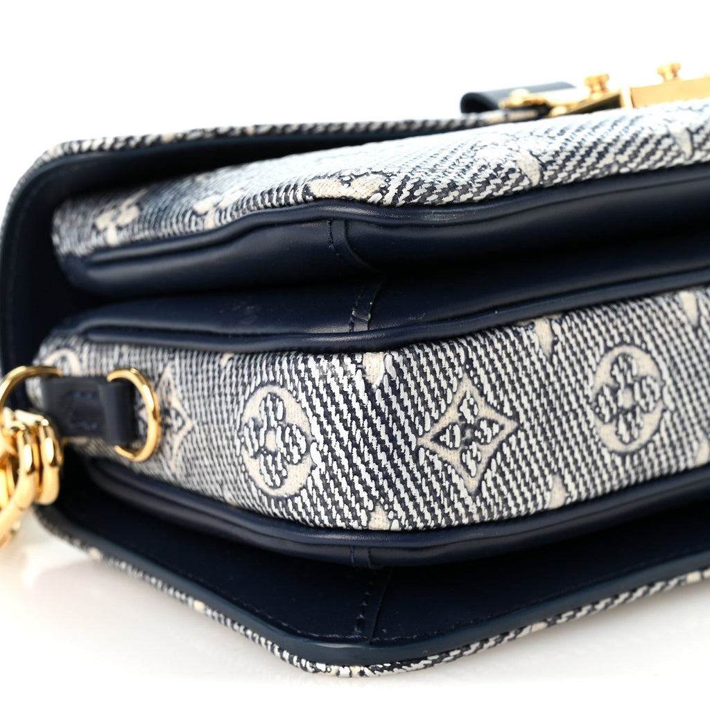 Monoglam Pochette Metis East West Blue