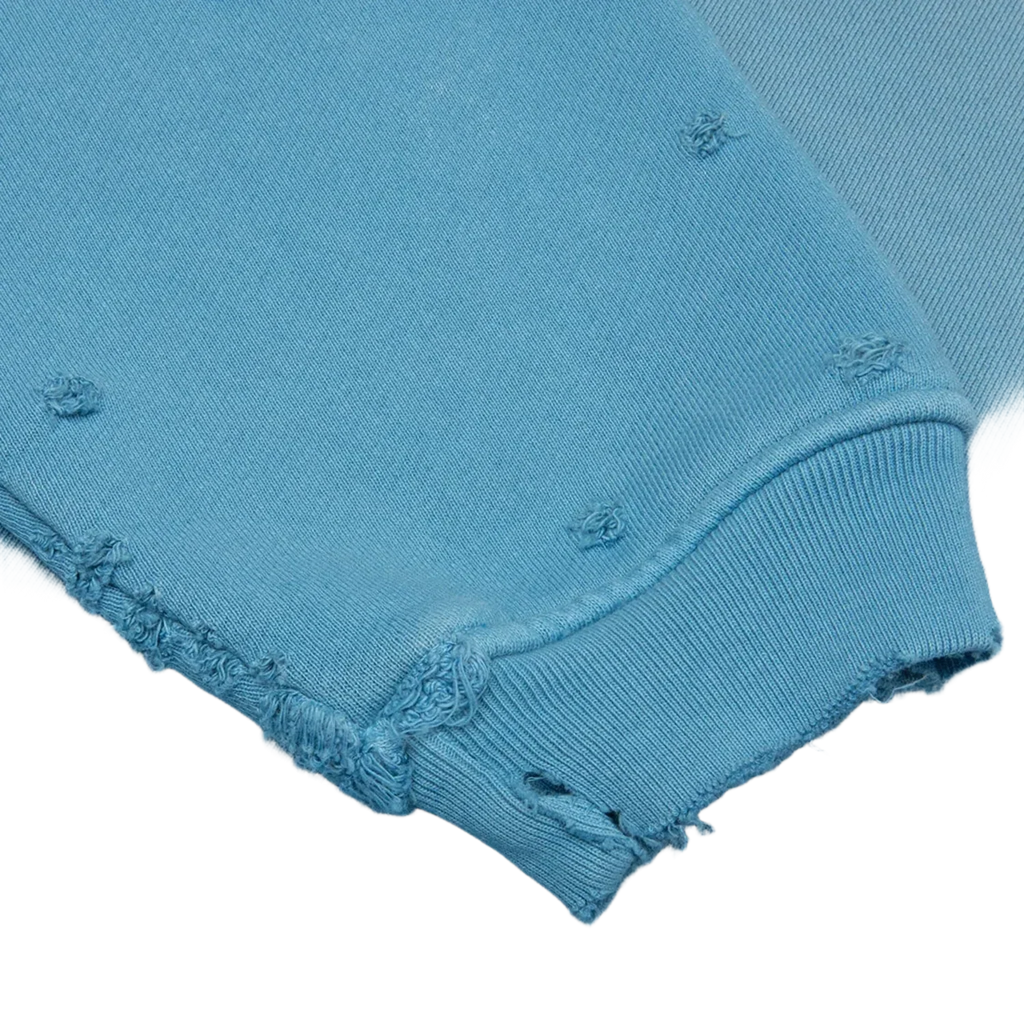 Paly Hollywood Still Life Crewneck Hoodie Blue