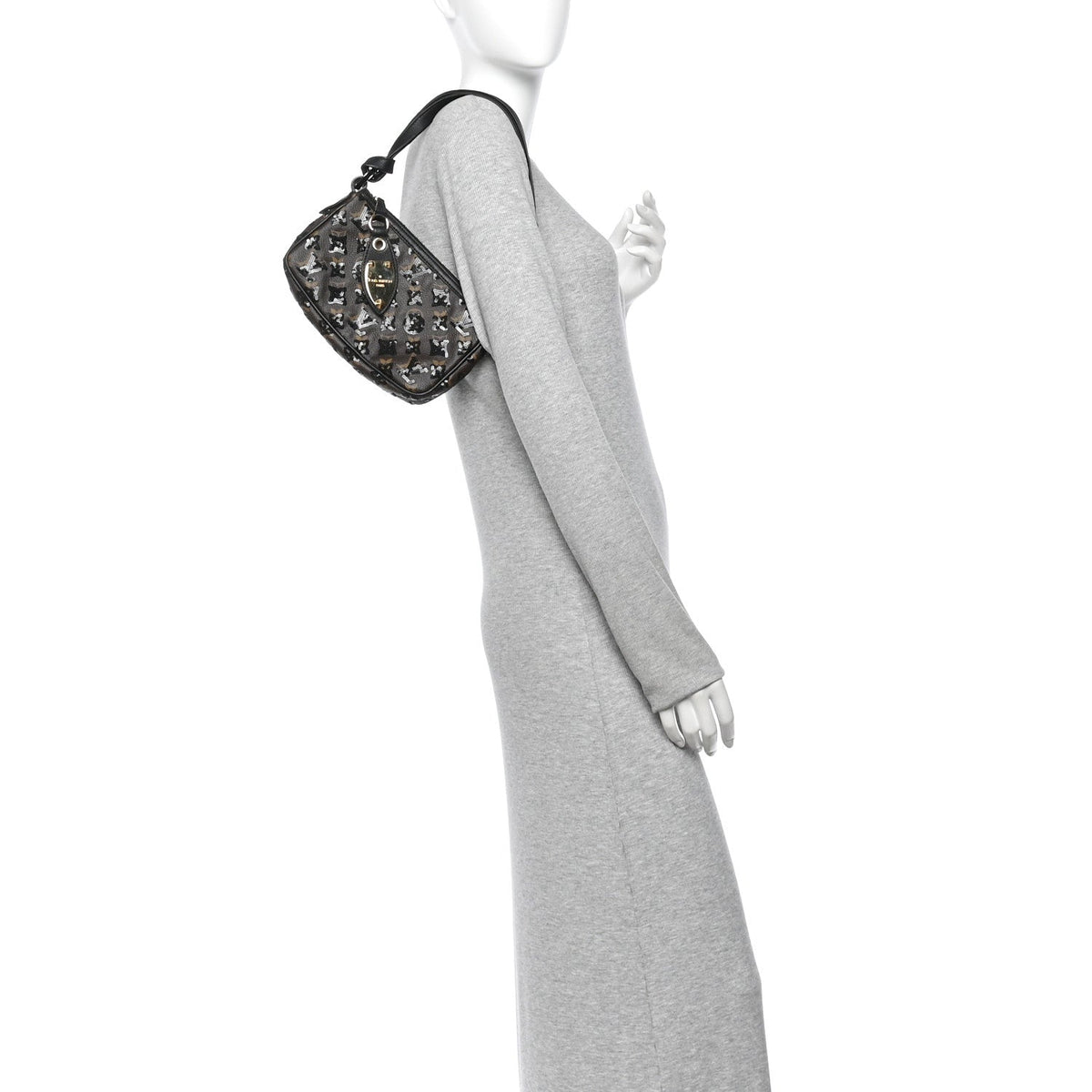 Monogram Sequins Eclipse Pochette Noir