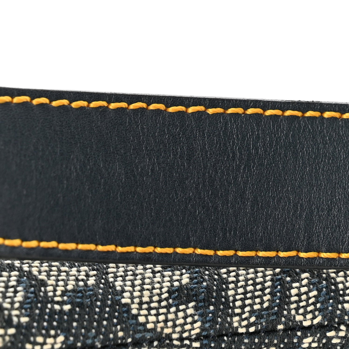 Monogram Saddle Bag Blue