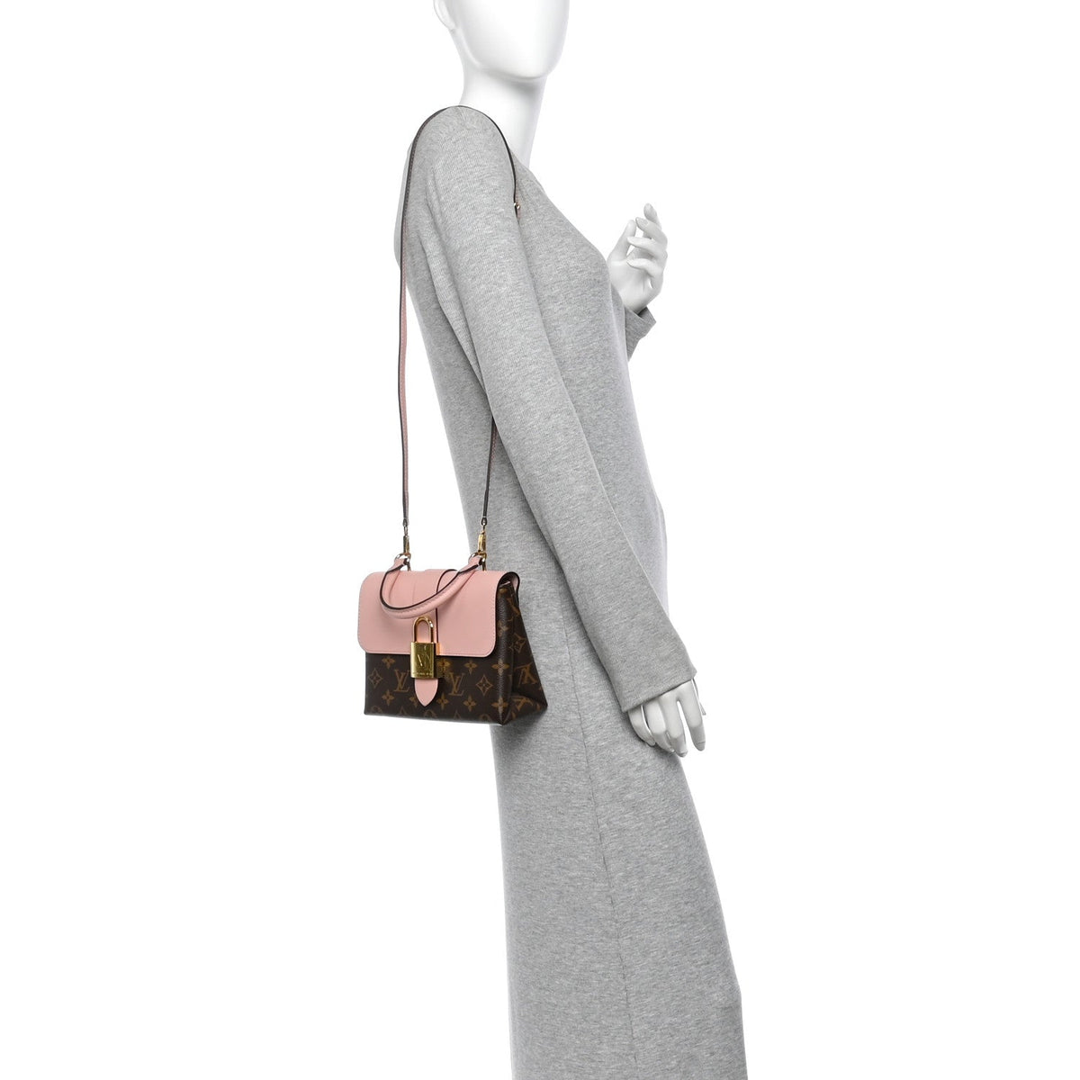 Monogram Locky BB Rose Poudre