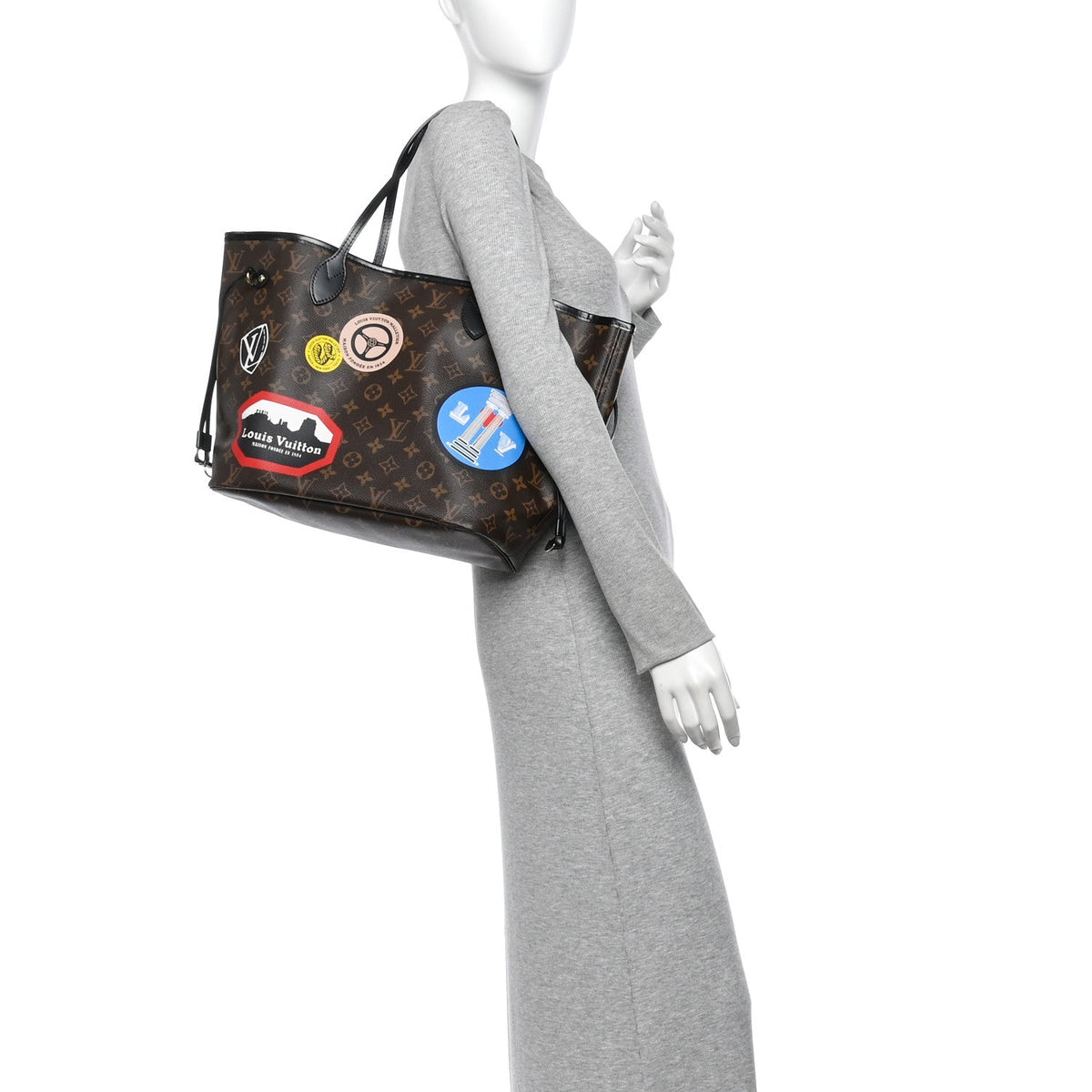 Monogram World Tour Neverfull MM