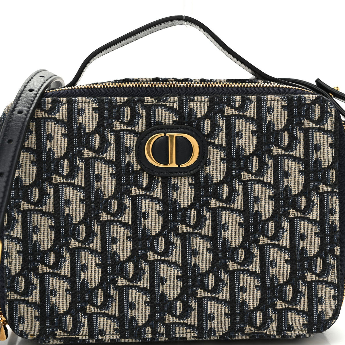 Oblique 30 Montaigne Top Handle Box Bag Blue