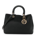 Bullcalf Medium Diorissimo Tote Black Rose Indien