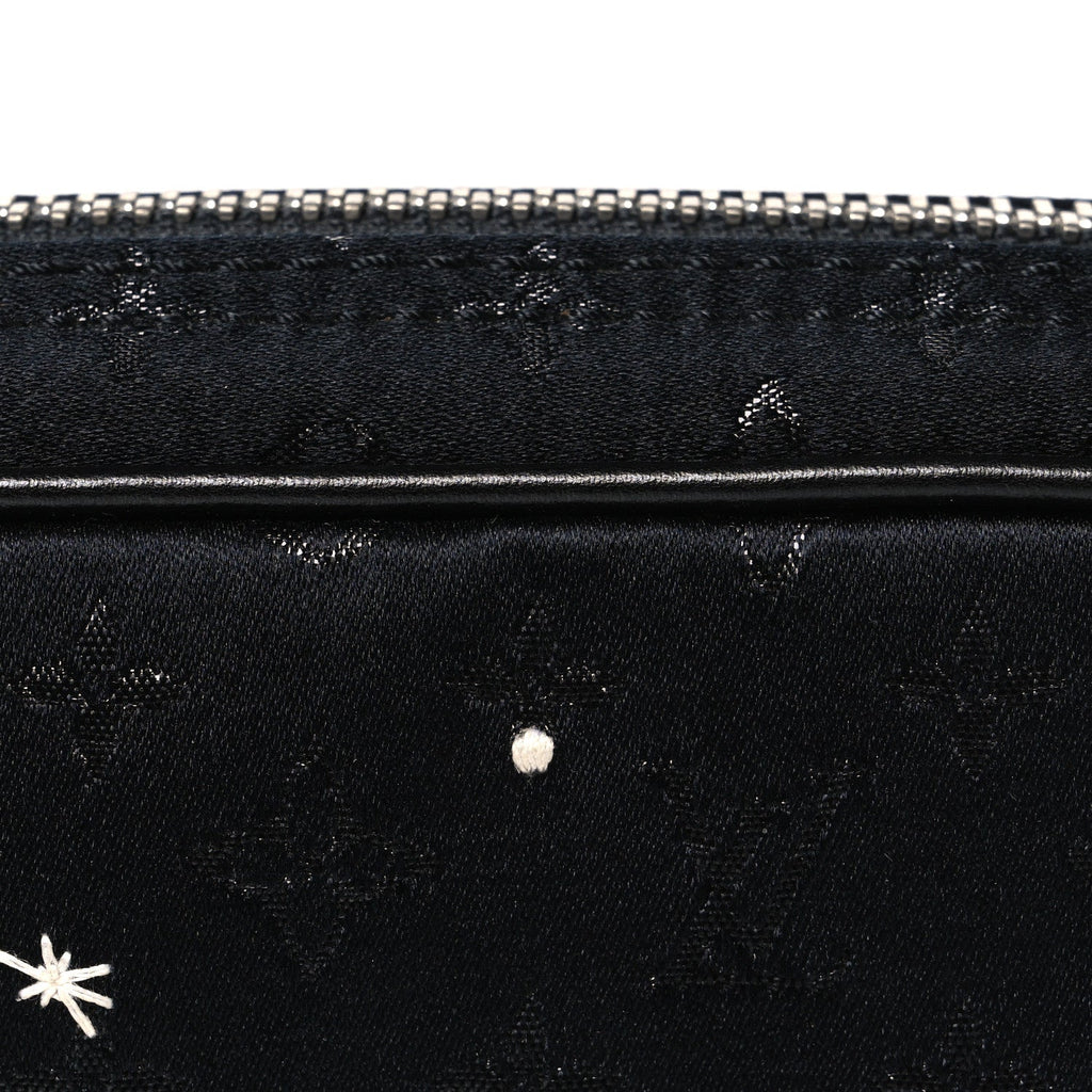 Satin Mini Monogram Conte De Fees Pochette Black