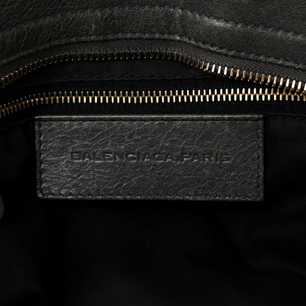 Agneau Giant 12 Rose Gold Hardware City Gris Tarmac