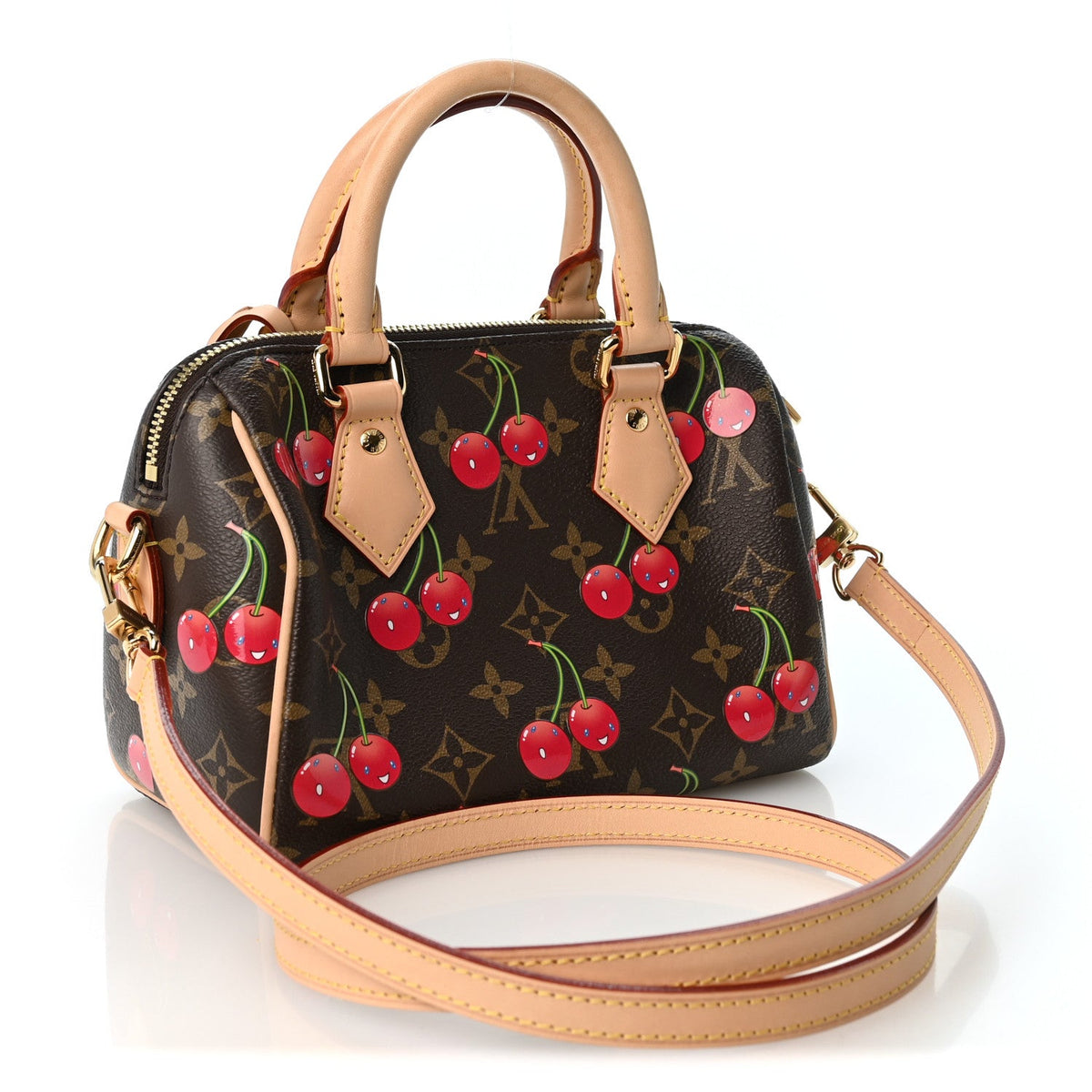 LV X TM Monogram Cerises Speedy Bandouliere 20