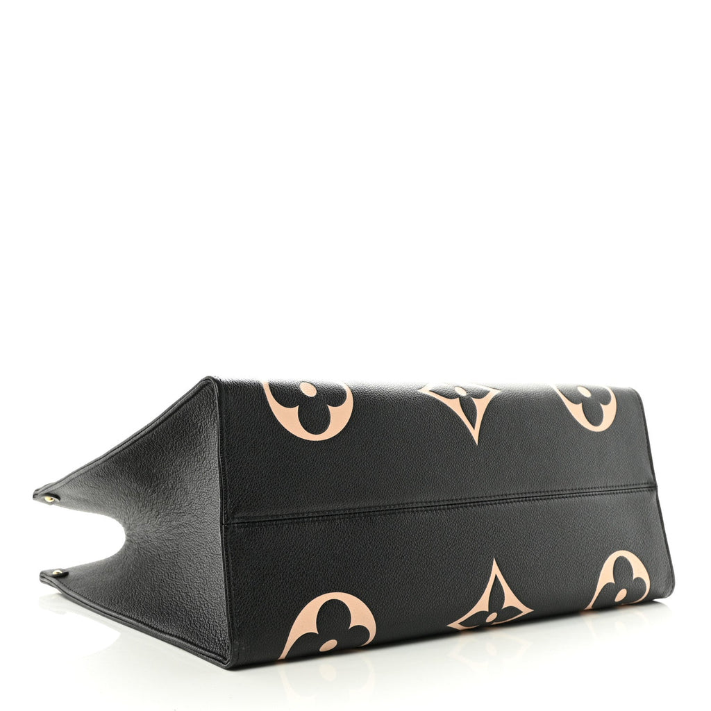 Empreinte Monogram Giant Onthego GM Black Beige