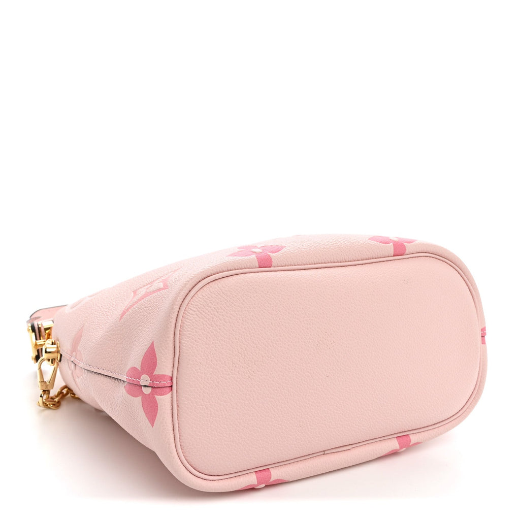 Empreinte Monogram Giant By The Pool Marshmallow Hobo PM Bouton De Rose