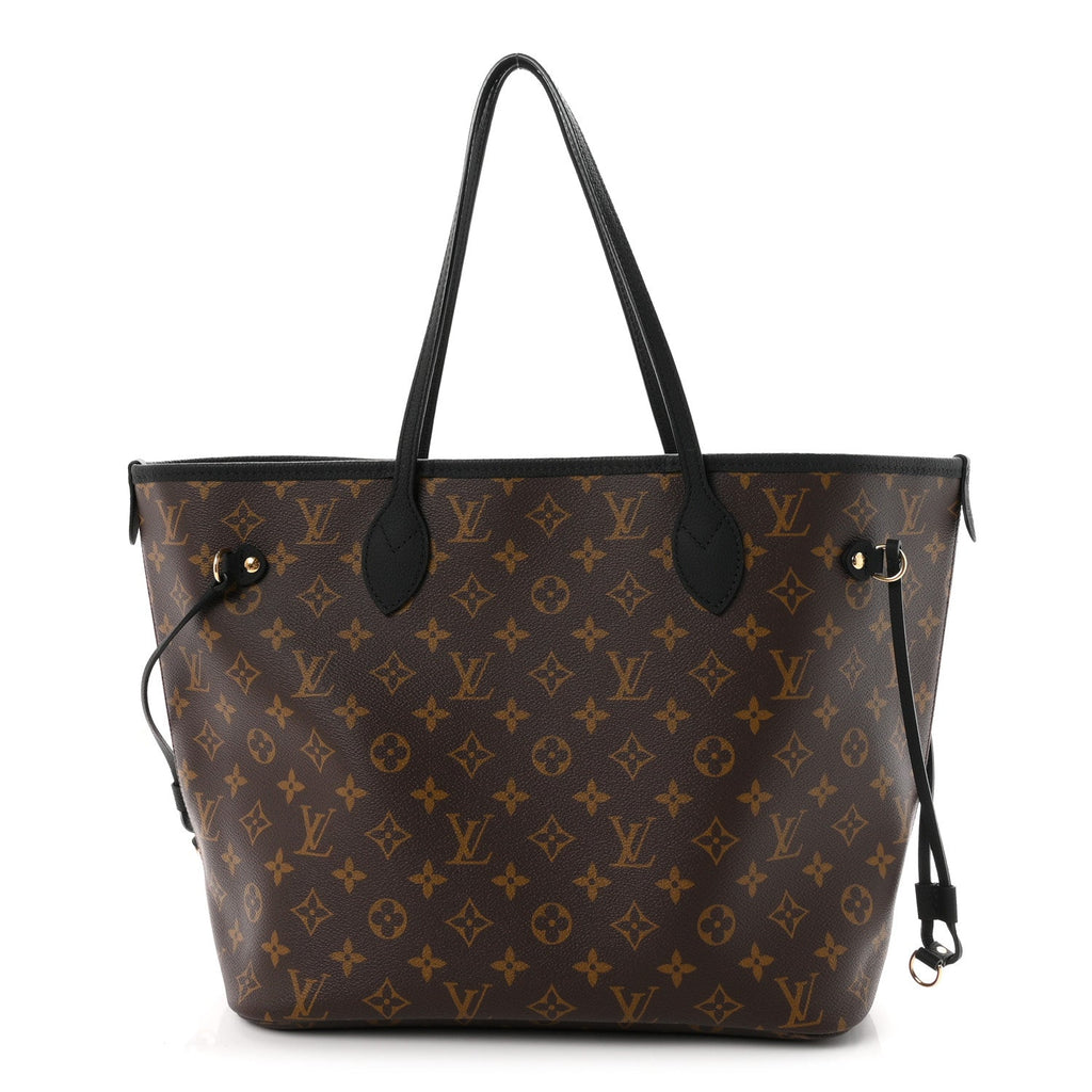 Monogram Calfskin Neo Neverfull Inside Out MM Black