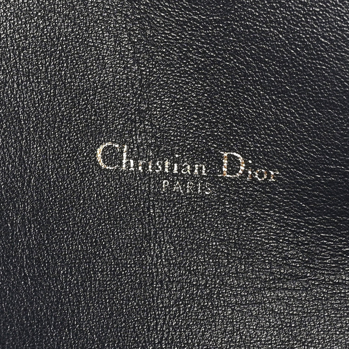 Oblique Saddle Chain Long Wallet Blue