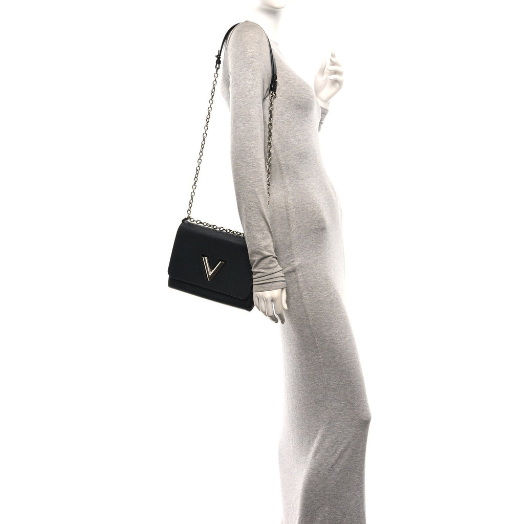 Epi Twist Shoulder Bag MM Black