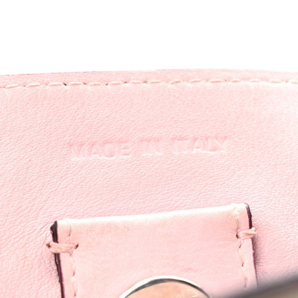 Metallic Bullcalf Medium Diorissimo Bag Champagne