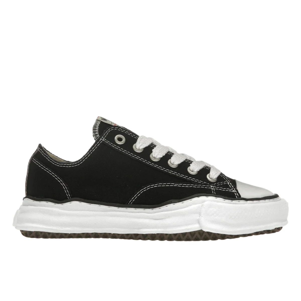 Maison Mihara Yasuhiro Peterson OG Sole Canvas Low Black