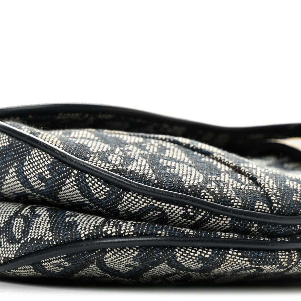 Monogram Saddle Bag Blue