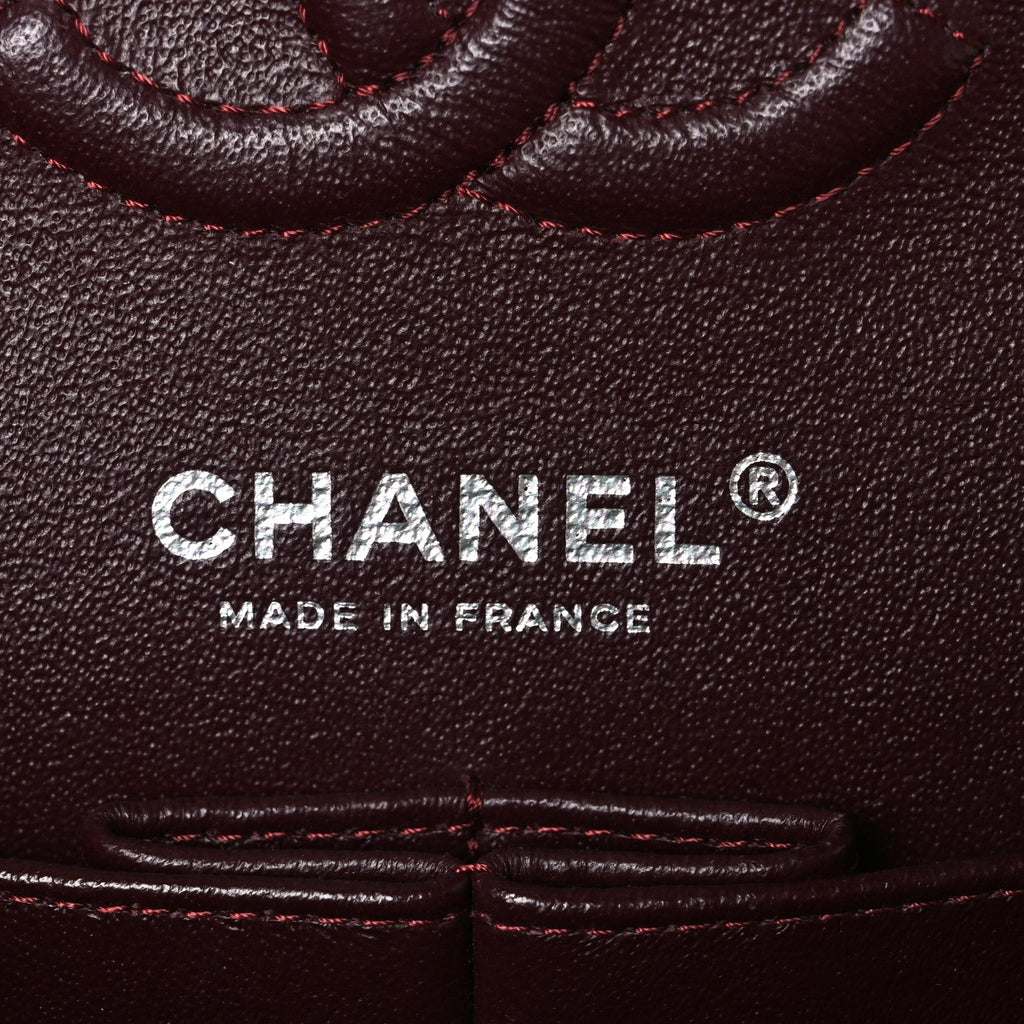 Caviar Quilted Small Double Flap Black