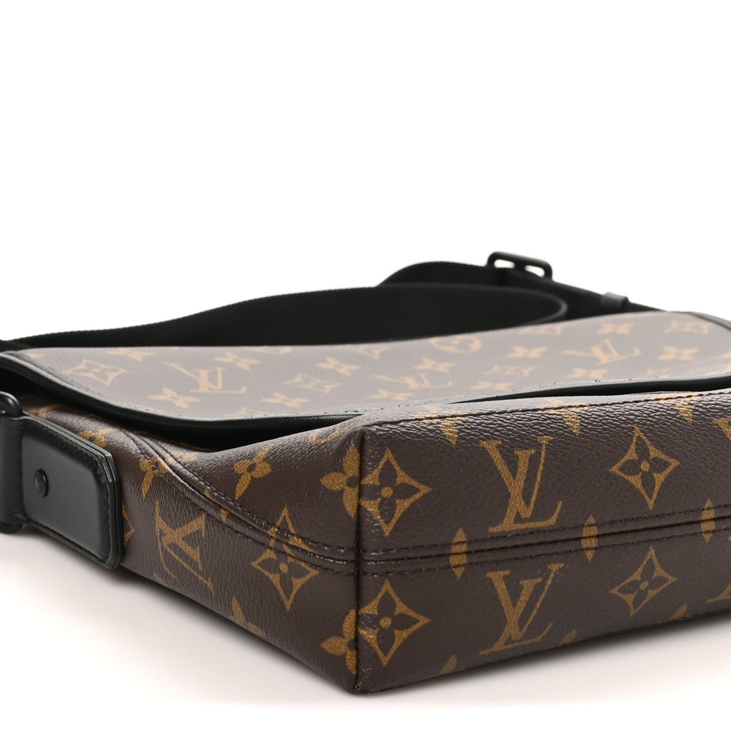 Monogram Macassar Magnetic Messenger