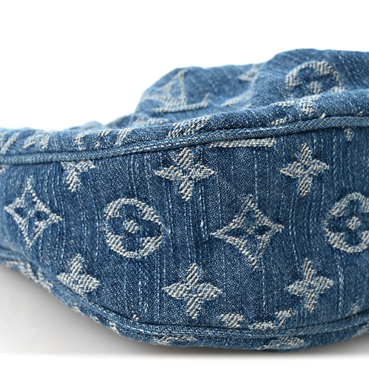 Monogram Denim Pochette Valley Blue