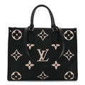 Empreinte Monogram Giant Onthego MM Black Beige