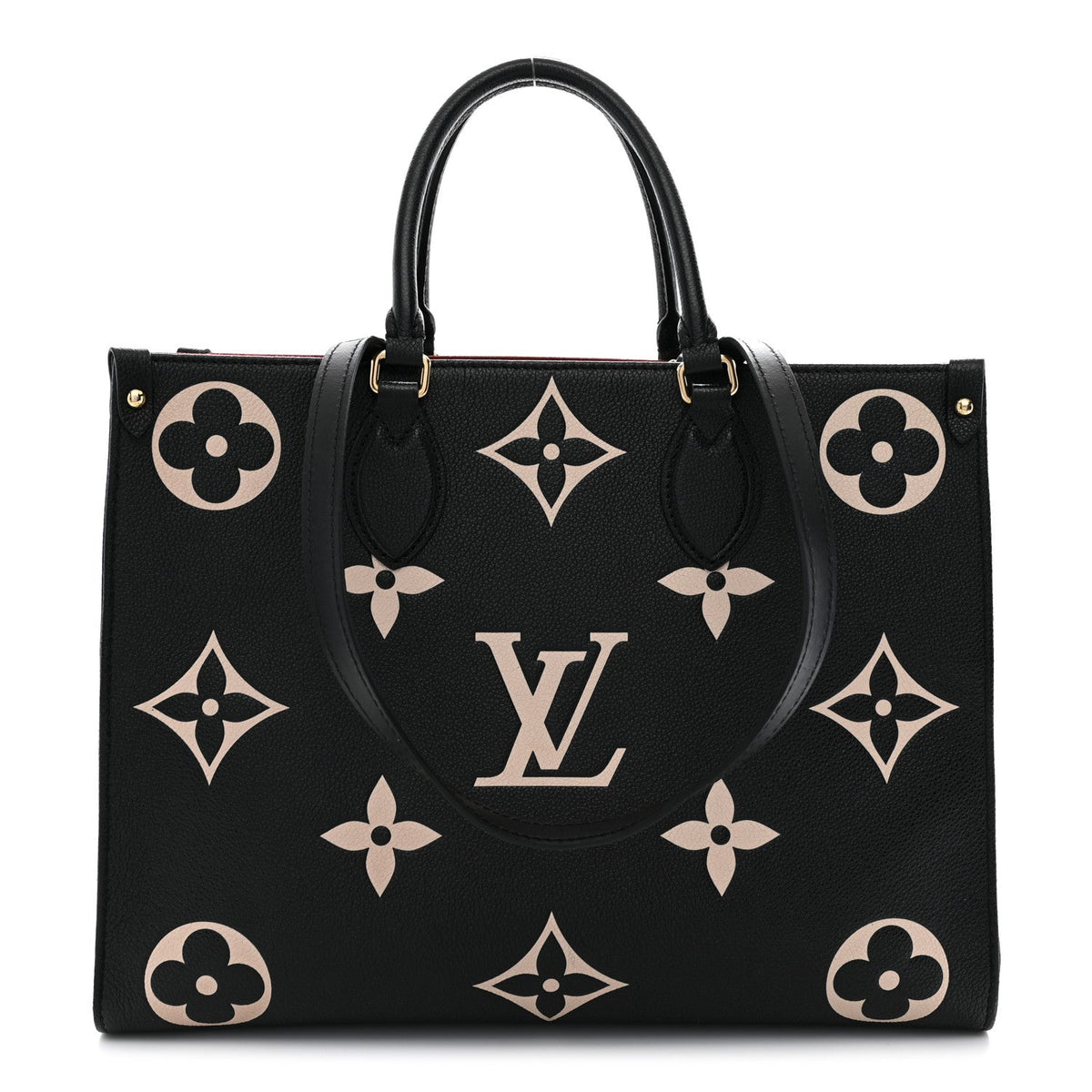 Empreinte Monogram Giant Onthego MM Black Beige