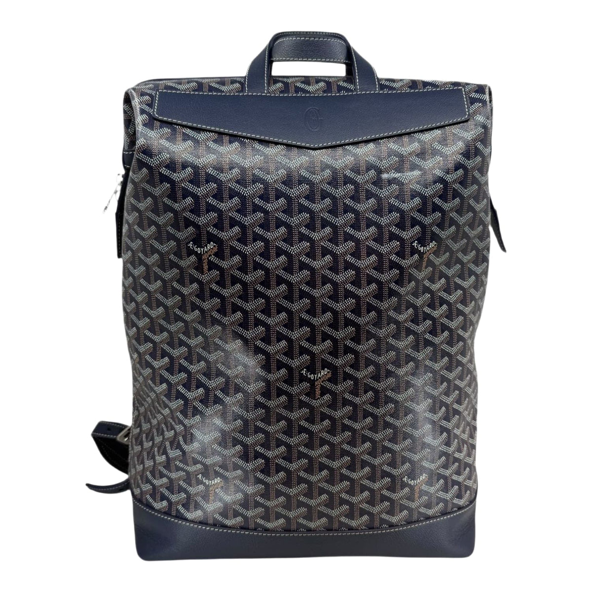 Goyard Cisalpin Backpack Navy Blue