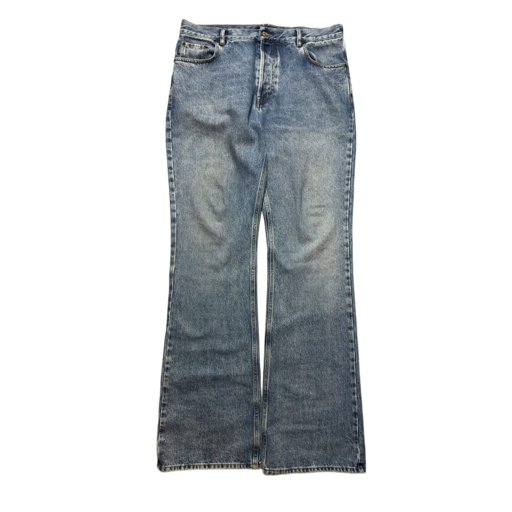 Balenciaga Bootcut Blue Wash Jeans