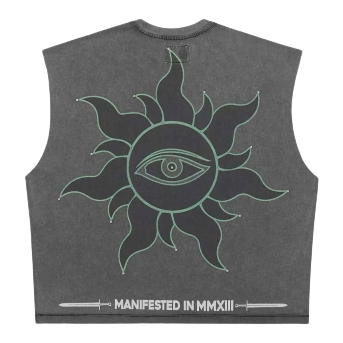 Godspeed Sunken Liberty Sleeveless T-Shirt Grey