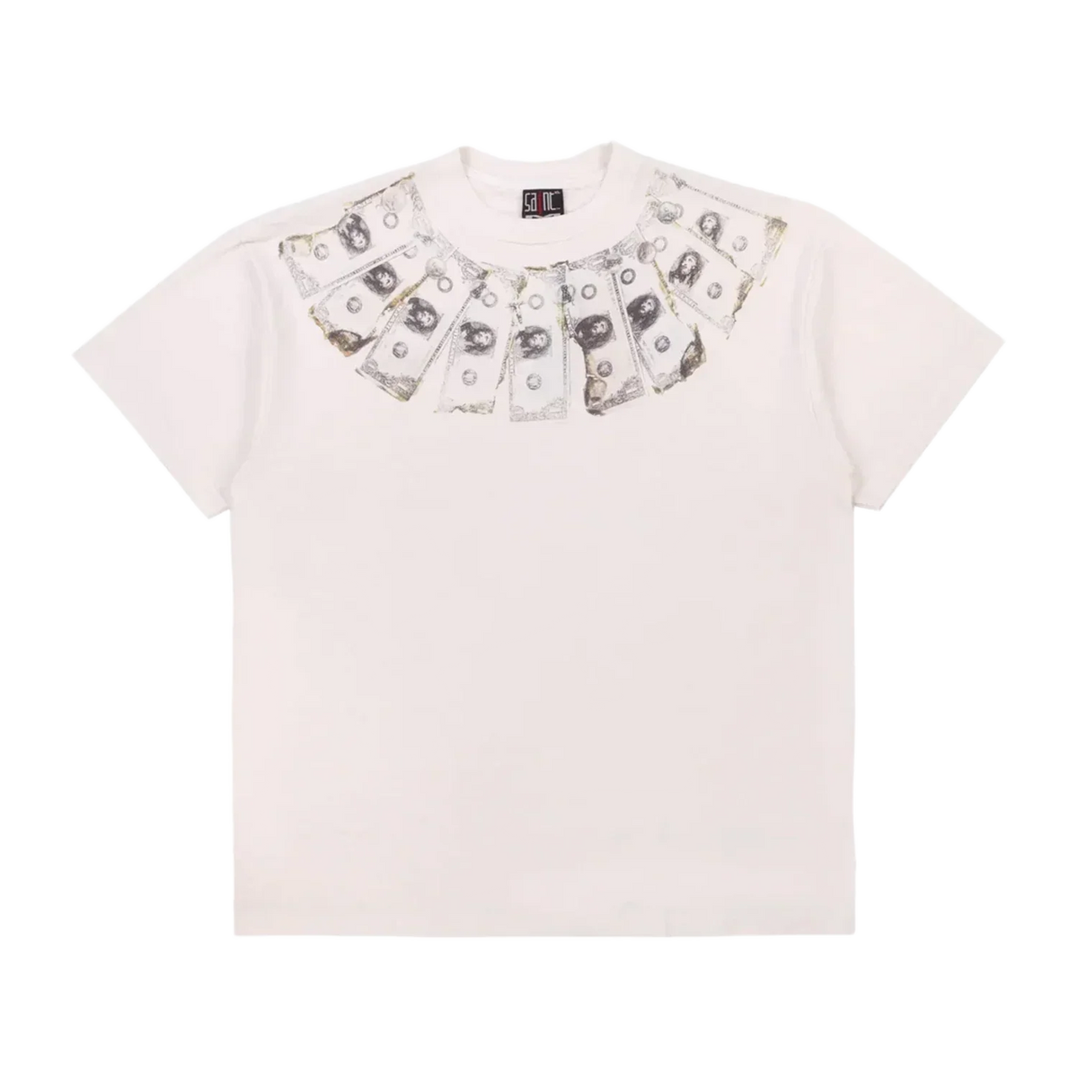 Saint Michael Money Tee Off White
