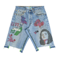 *Better With Age Harrison Triple-Wide Denim Shorts 'Indigo'