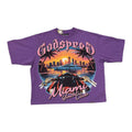 Godspeed Miami Yacht Tee Purple
