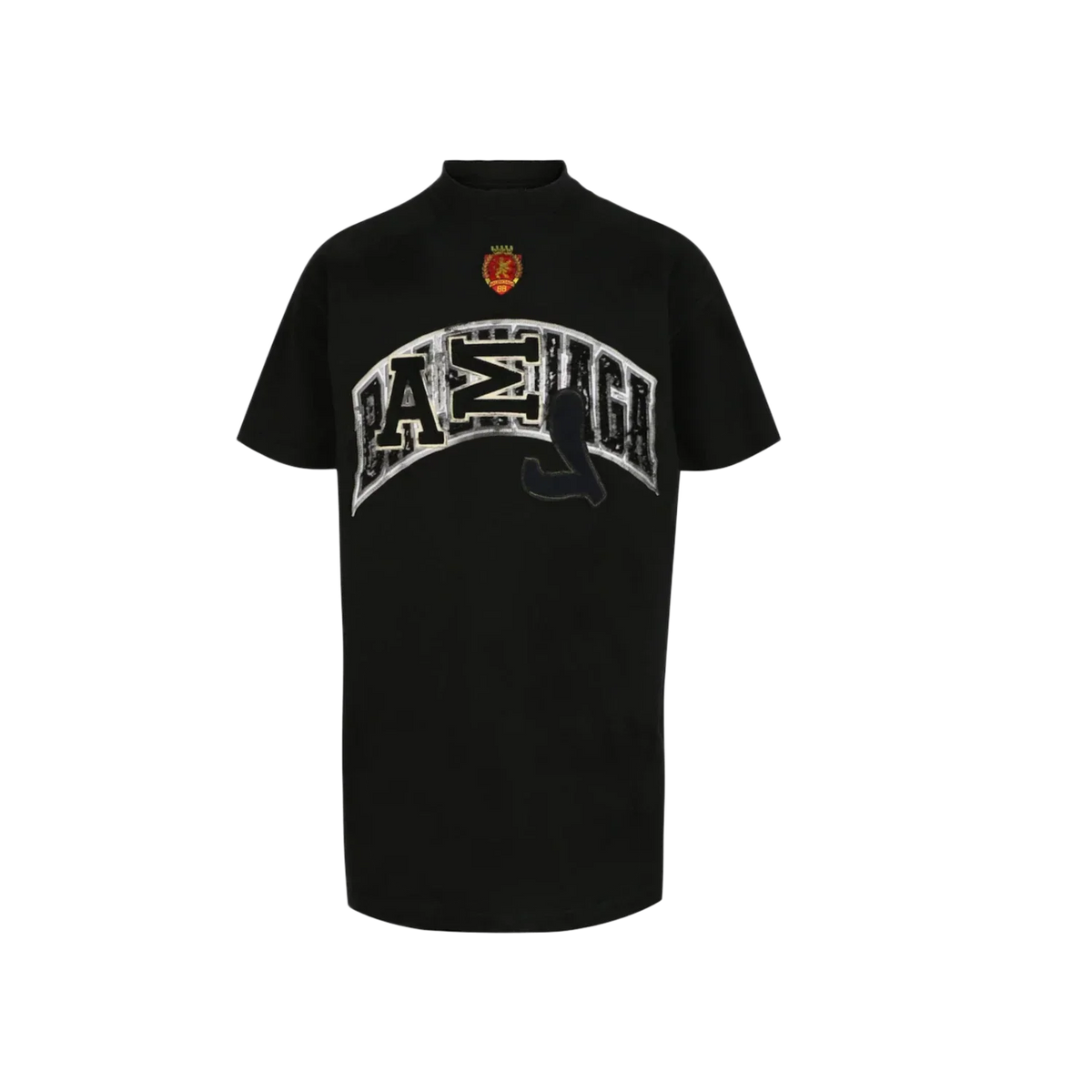 Balenciaga Oversized Skater T-shirt Washed Black