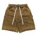 Godspeed Carpenter Distressed Shorts Brown