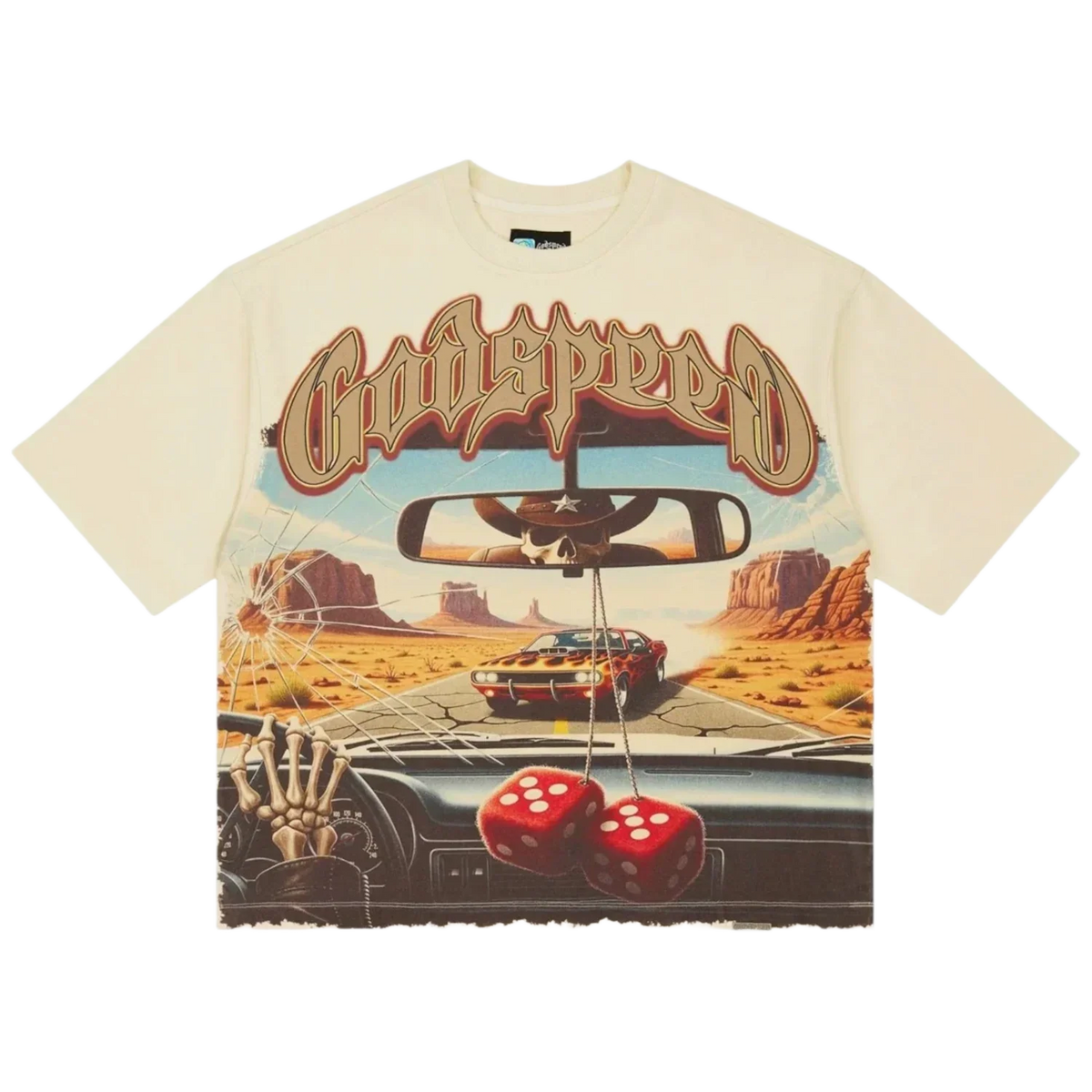 Godspeed On The Run II T-shirt Bone
