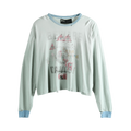 Paly Hollywood Mstr Me Tonal Long-Sleeve Tee 'Baby Blue'