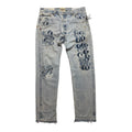 Gallery Dept. Super G Patch Paint Splatter Denim Jeans