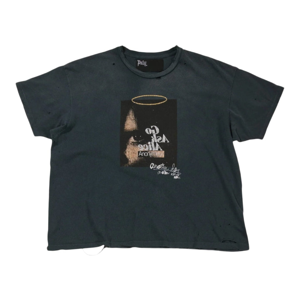 Paly Hollywood Ask Alice Tee Vintage Black