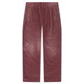 Paly Hollywood Synanon Corduroy Pleated Pants Burgundy