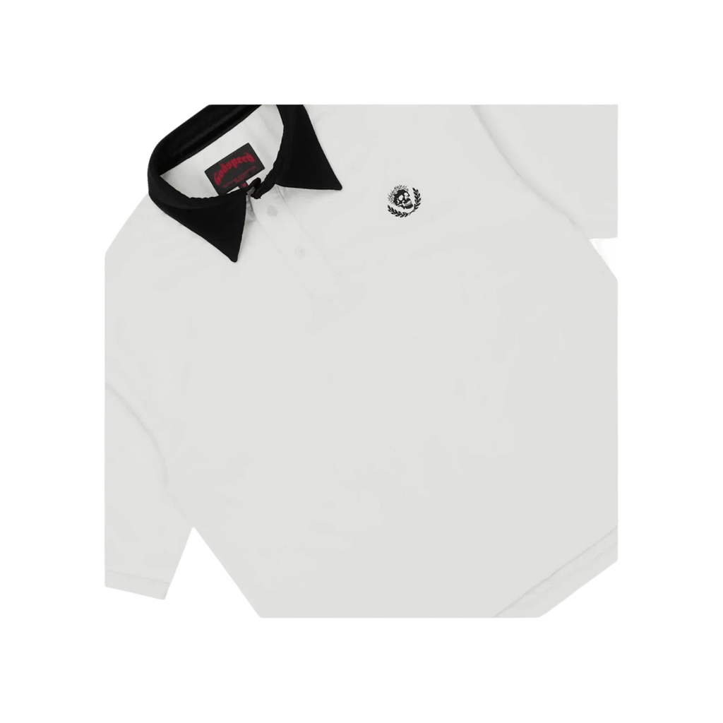 Godspeed Victor Minimal Crest Polo White