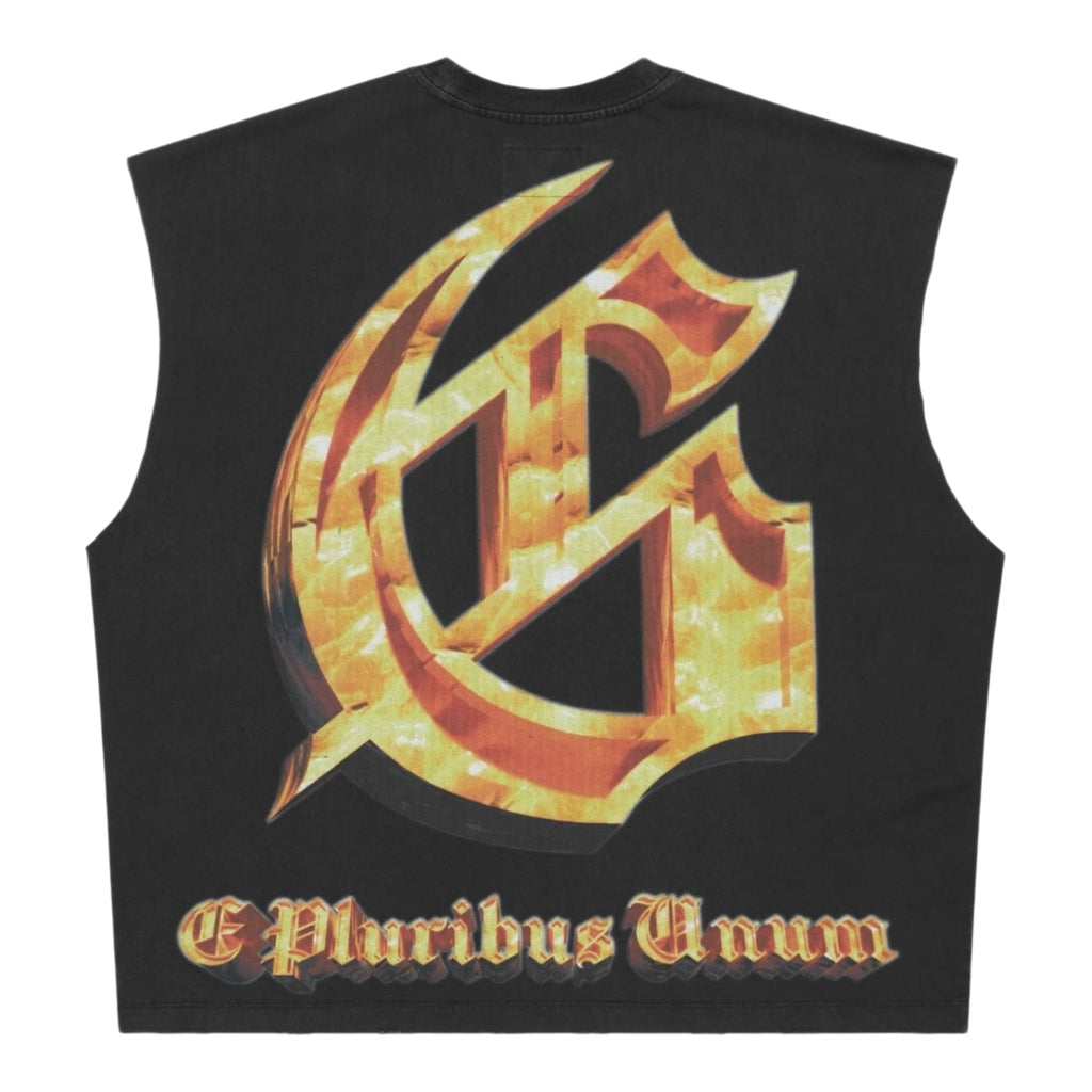 Godspeed Echoes Empire Sleeveless T-shirt Black Wash