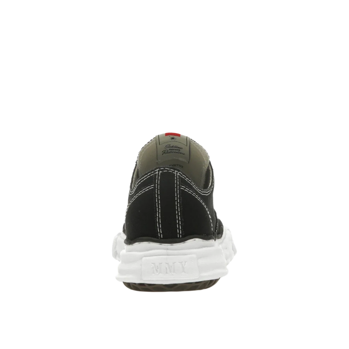 Maison Mihara Yasuhiro Peterson OG Sole Canvas Low Black
