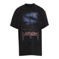 Balenciaga Paris Moon Distressed Logo Tee Black