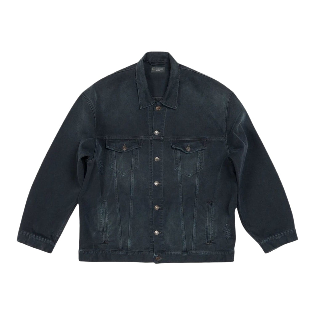 Balenciaga Hand Drawn BB Icon Oversized Jacket