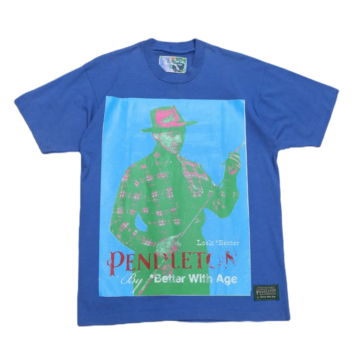 Better With Age Novel Vintage Tee Blue