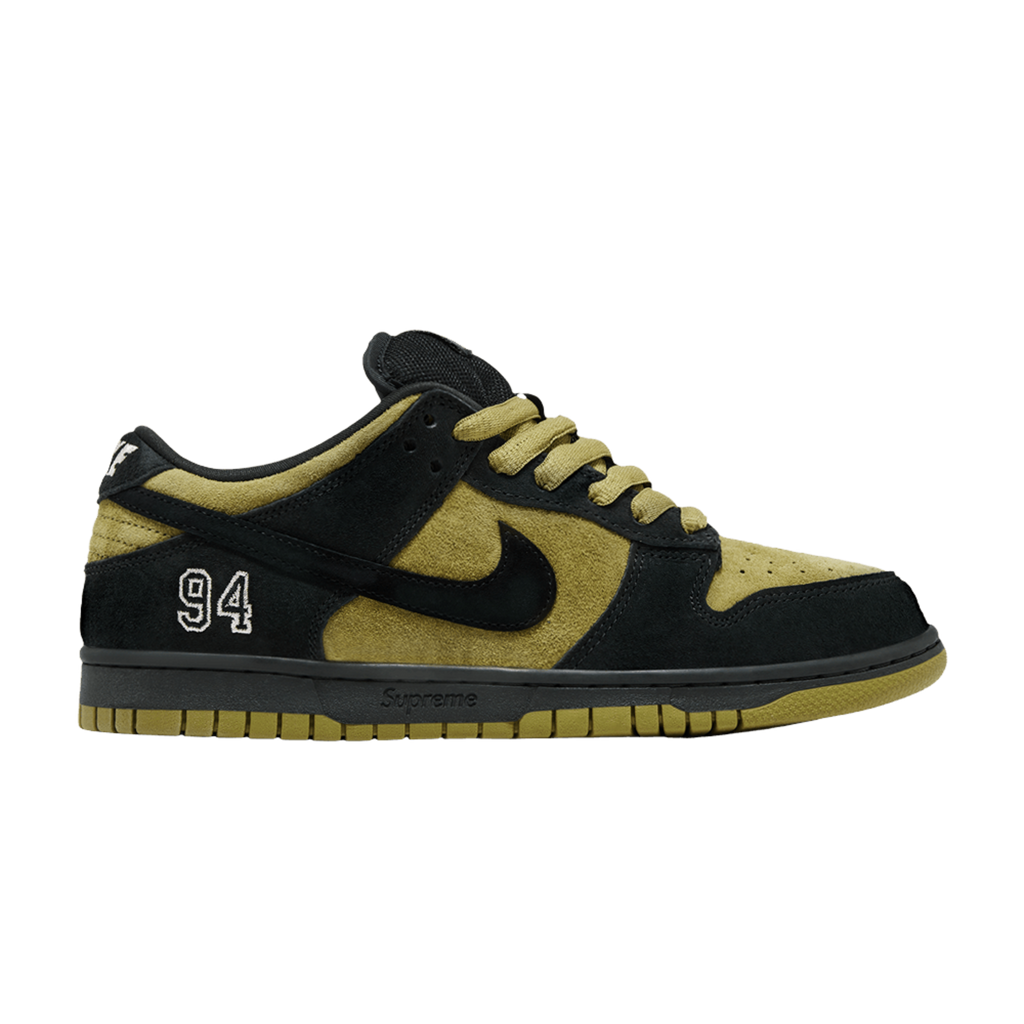 Supreme x Nike Dunk Low SB 'Camper Green'