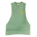 Gallery Dept. Vintage Logo Sleeveless T-Shirt Kelly Green