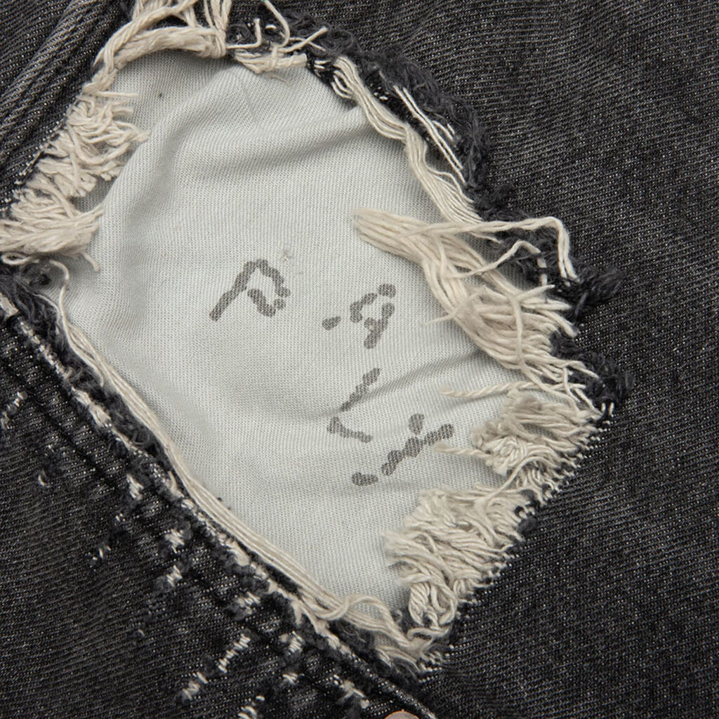 Paly Hollywood Busted Double Knee Jean 'Black'